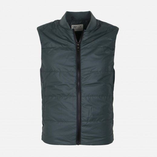 Nsport Men Casual Padded Vest Jacket - Dark Green - delivered by Taw9eel in 24 hours 