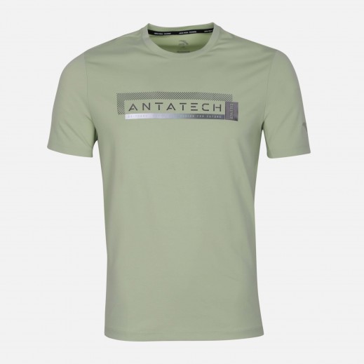 Anta Men T-Shirt - Green - delivered by Taw9eel in 24 hours 
