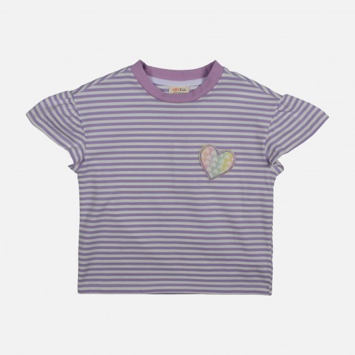 Girls Regular Fit T-Shirt by Nsport - delivered by Taw9eel in 24 hours 