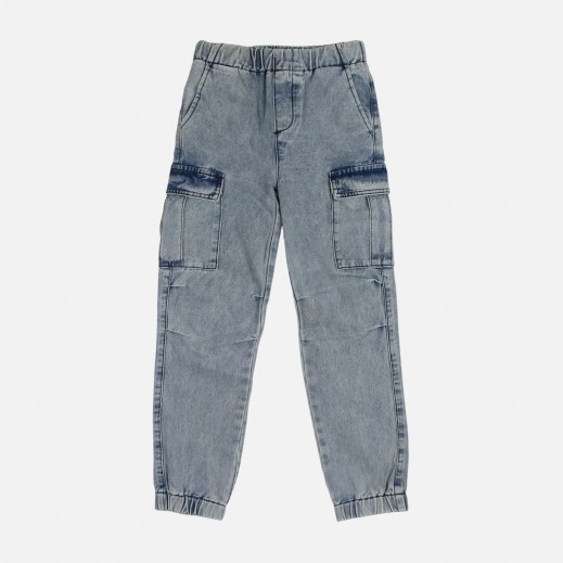 Boys Regular Fit Pants Blue By Nsport - delivered by Taw9eel in 24 hours 