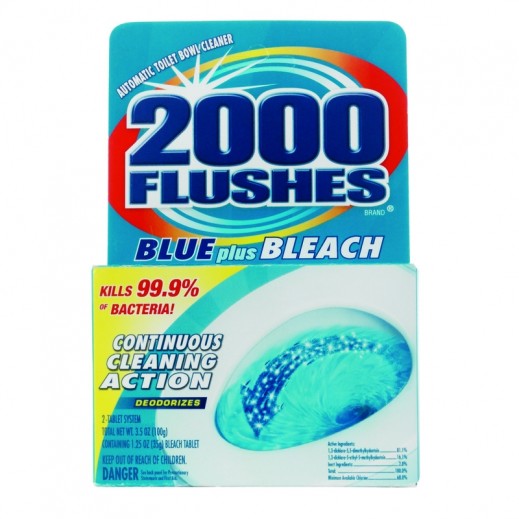 2000 Flushes Clean Scent Automatic Toilet Bowl Cleaner 3.5 Oz Tablet - delivered by Taw9eel within 1 working day 