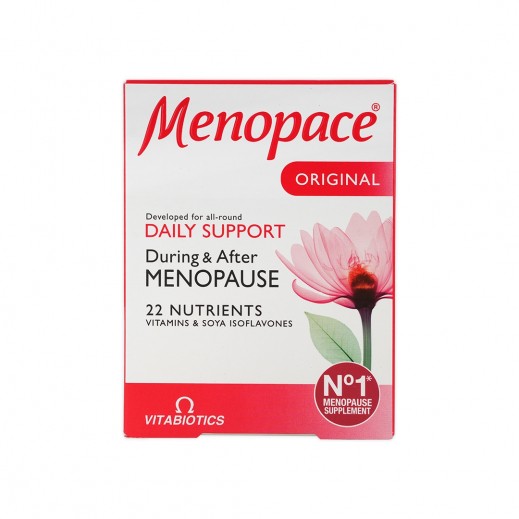 Vitabiotics Menopace Supplement for Women (30 Tablets)  - delivered by The Pharmacy - within 2 Hours