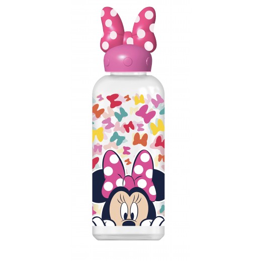 Stor Original Minnie 3D Water Bottle For Kids 560 ml - delivered by Taw9eel Fast