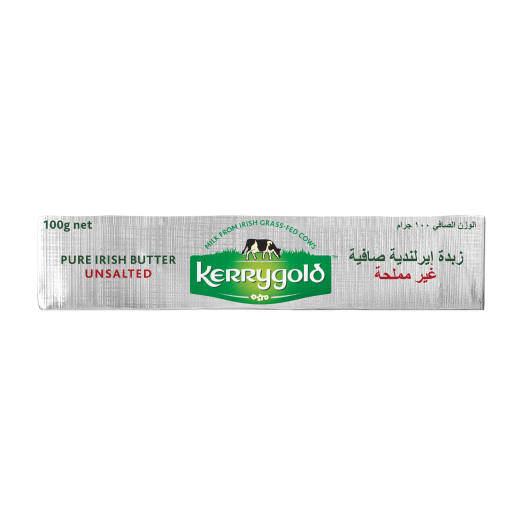 Kerrygold Pure Unsalted Butter 100g - delivered by Taw9eel Fast