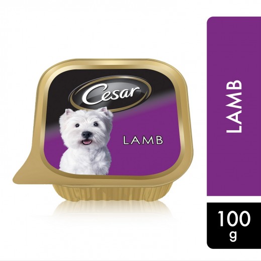 Cesar Lamb Wet Dog Food 100 g - delivered by Taw9eel Fast