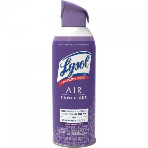 Lysol Light Breeze Scent Air Sanitizer 10 Oz - delivered by Taw9eel within 1 working day 