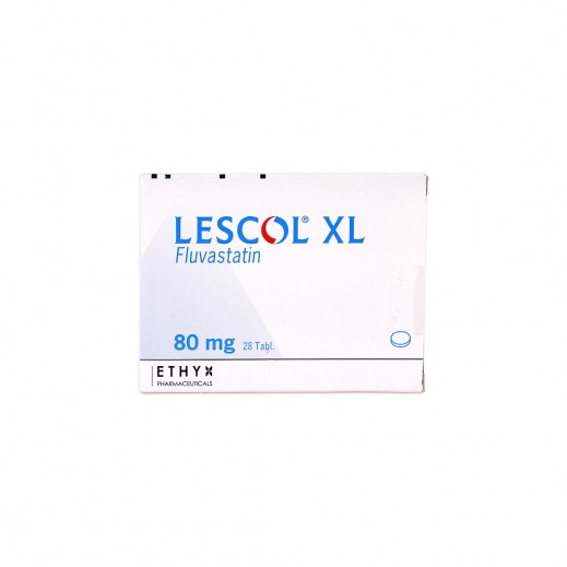 Lescol Xl Tablets 80Mg 28 Tab - delivered by Pharmazone Pharmacy - within 2 Hours