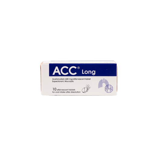 Acc Long Eff Tablets 600 mg 10 Tabs - Delivered by Pharmazone - delivered by Taw9eel Fast