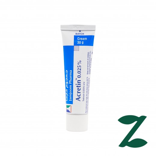 Acretin 0.025% Cream For Acne 30 g - Delivered By Pharmazone - delivered by Taw9eel Fast