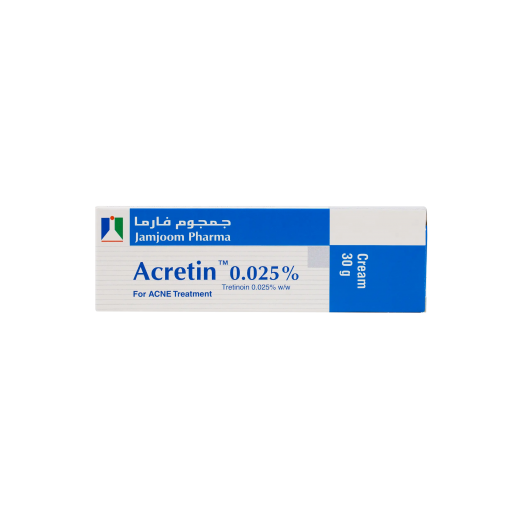 Acretin 0.025% Cream For Acne 30 g - Delivered By Pharmazone - delivered by Taw9eel Fast