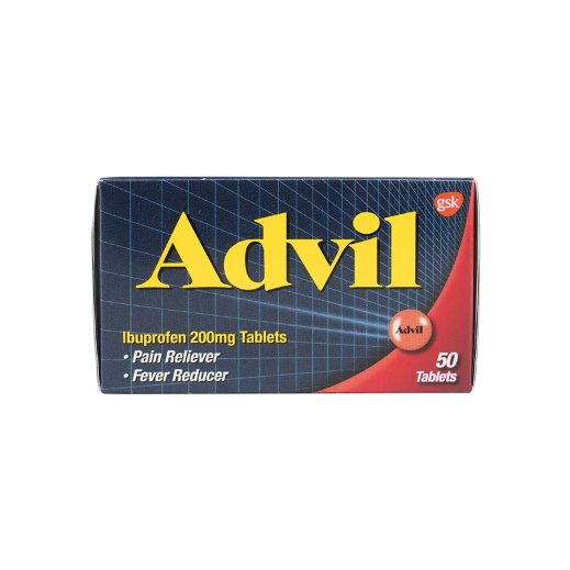Advil 200mg for Pain Relief - 50 Tablets - delivered by The Pharmacy - within 2 Hours
