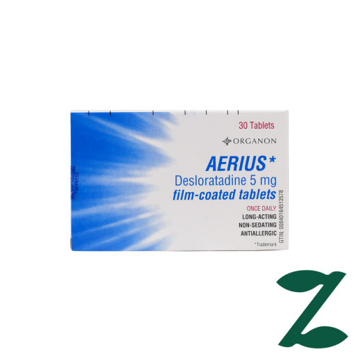 Aerius 5Mg Allergy Symptoms Tablets 30 Tablets - Delivered By Pharmazone - delivered by Taw9eel Fast