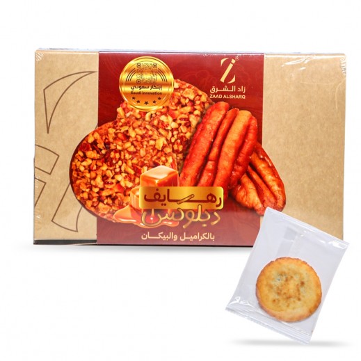 Zaad Alsharq Rahayf Caramel And Pecans 300 g - delivered by Taw9eel Fast