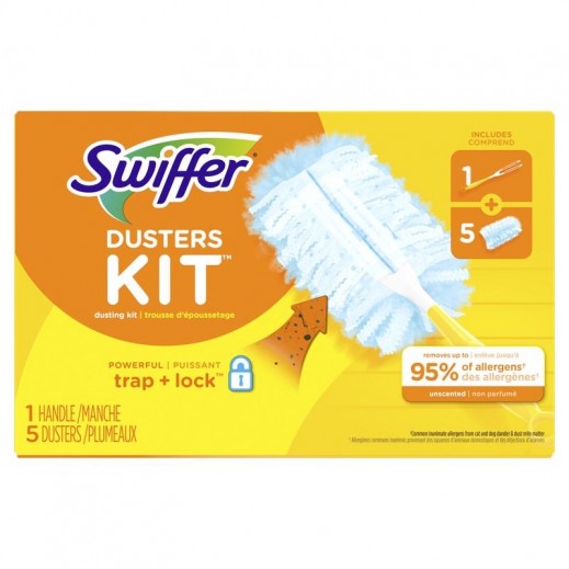 Swiffer Microfiber Duster Kit 2.38 x 6 Inches - 5 Pieces