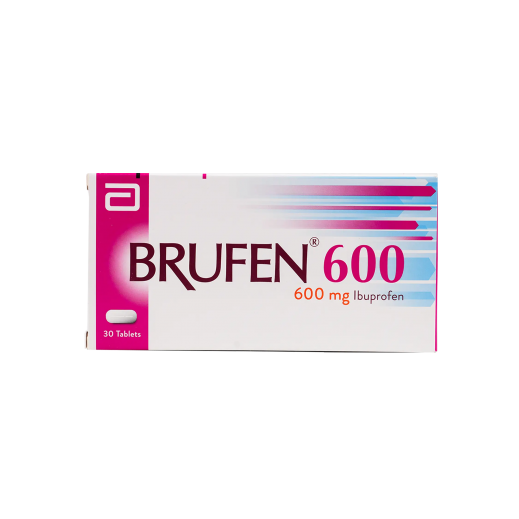 Brufen 600mg Pain Killer 30 Tablets - Delivered by Pharmazone - delivered by Taw9eel Fast