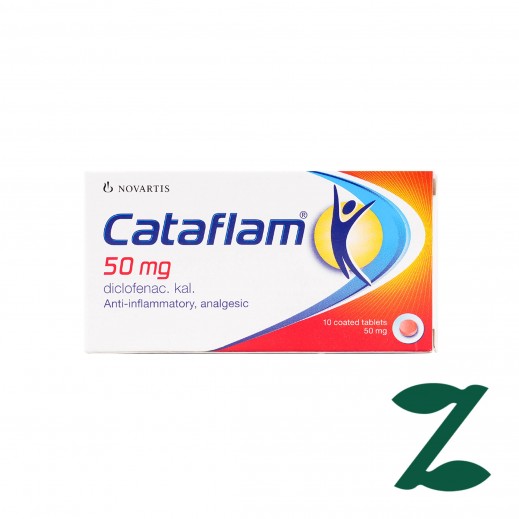 Cataflam Pain Killer Tablets 50 mg 10 Pieces - Delivered by Pharmazone - delivered by Taw9eel Fast