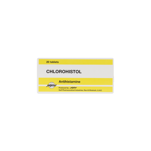 Chlorohistol for Common cold and Allergy 20 Tablets - delivered by The Pharmacy - within 2 Hours