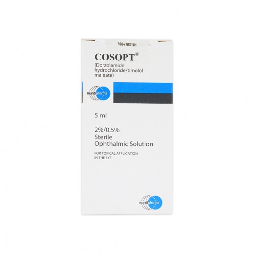 Cosopt Eye Drops 5 Ml - delivered by The Pharmacy - within 2 Hours