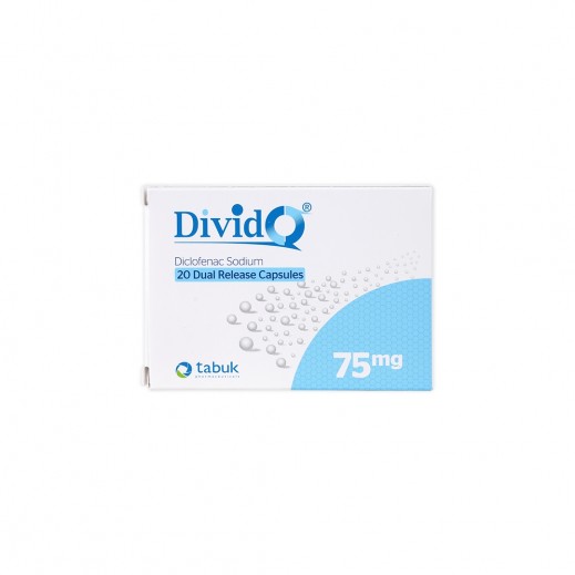 Divido 75Mg Dual Release 20 Capsules - delivered by The Pharmacy - within 2 Hours