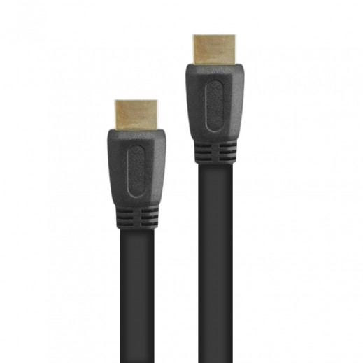Terminator 1.4 HDMI Flat Cable 3M - Black - delivered by Taw9eel Fast