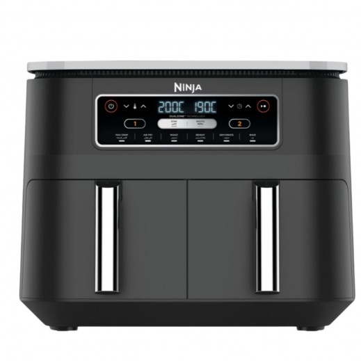 Ninja Foodi Dual Zone Air Fryer 7.6L 2400W - delivered by Taw9eel within 2 Business Days