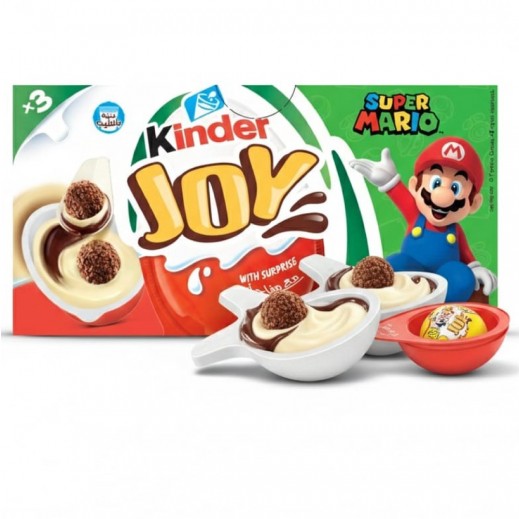 Kinder Joy Assorted Character Surprise Eggs 60 g - delivered by Taw9eel Fast