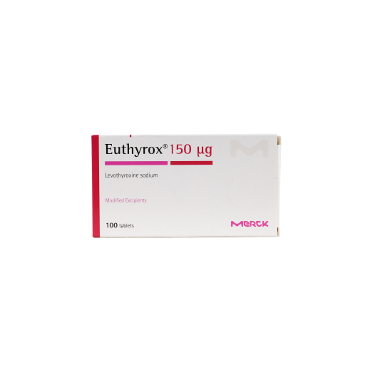 Euthyrox 150 MCG 100 Tablets - delivered by The Pharmacy - within 2 Hours