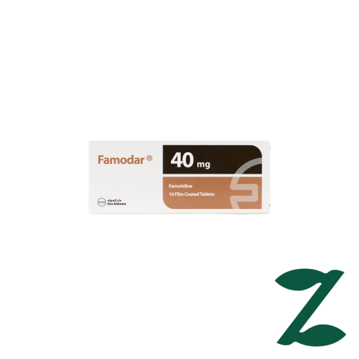 Famodar 40Mg 10 Tablets - delivered by Pharmazone Pharmacy - within 2 Hours