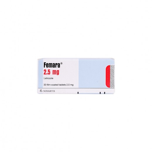 Femara Tablet 2.5mg 30 Tablets - delivered by Pharmazone Pharmacy - within 2 Hours