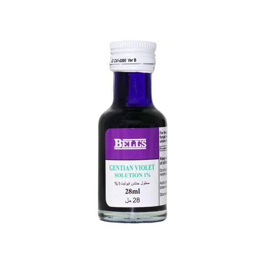 Bells Gentian Violet Solution 28ml - delivered by The Pharmacy - within 2 Hours