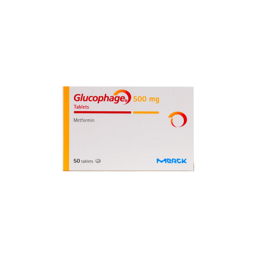 Glucophage 500 mg 50 Tablets - Delivered By Pharmazone - delivered by Taw9eel Fast