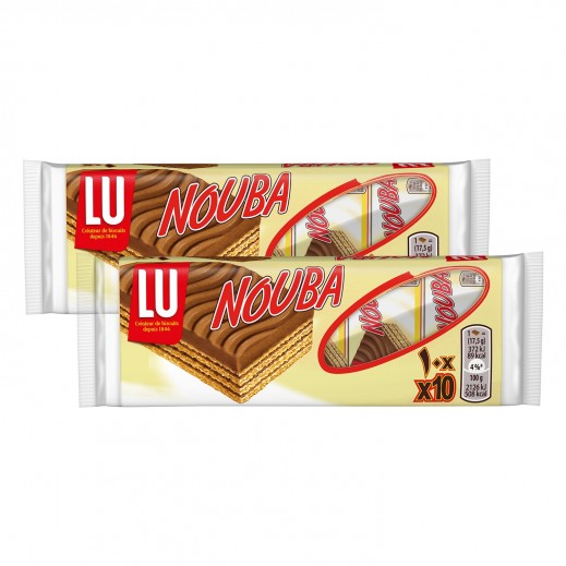 Lu Nouba Original Wafer Biscuit 2 × 17.5 g - delivered by Taw9eel Fast