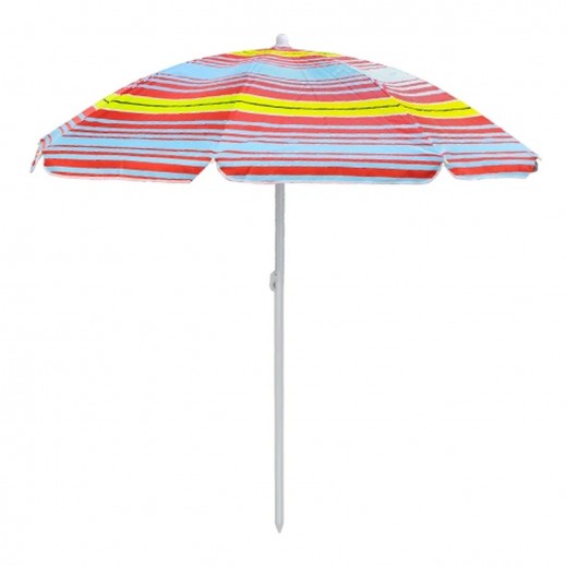 Al-Aysh Beach Umbrella Red And Yellow - 2 m