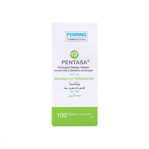 Pentasa Sr 500Mg 100 Tablets - delivered by Pharmazone Pharmacy - within 2 Hours