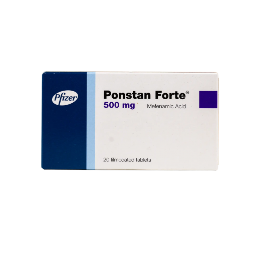 Ponstan Anti-Inflammatory Forte 500 mg 20 Tablets - Delivered by Pharmazone - delivered by Taw9eel Fast