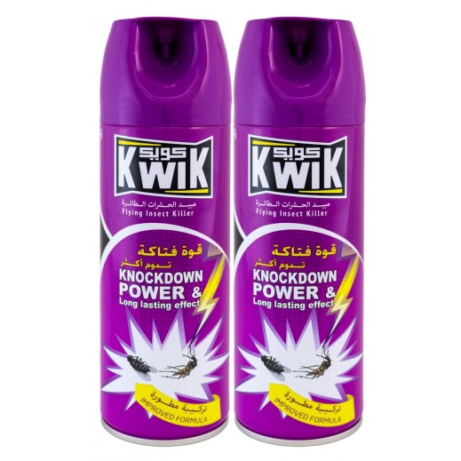 Kwik Knock Down Power Fly Killer 2 x 300 ml