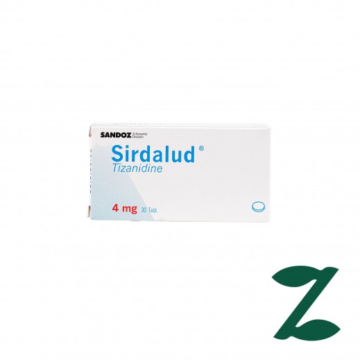 Sirdalud 4 Mg 30 Tablets - delivered by Pharmazone Pharmacy - within 2 Hours