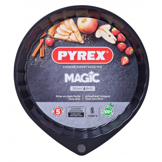 Buy Pyrex Magic NonStick Flan Pan 30 cm توصيل