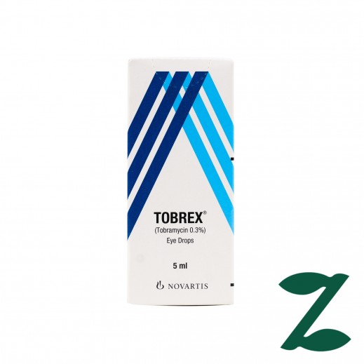 Tobrex Eye Drops 5 ml - Delivered By Pharmazone - delivered by Taw9eel Fast
