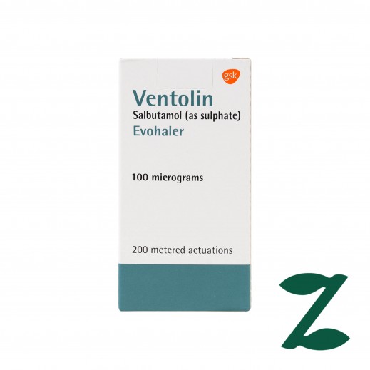 Ventolin Evohaler 100 mcg 200 Doses - Delivered By Pharmazone - delivered by Taw9eel Fast
