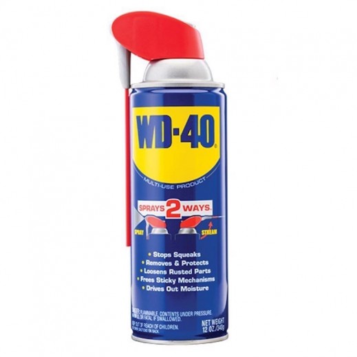 WD-40 Smart Straw multi-purpose lubricant Spray 345g - delivered by Taw9eel within 1 working day 