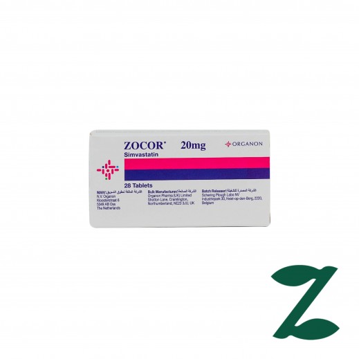 Zocor 20Mg 28 Tablets