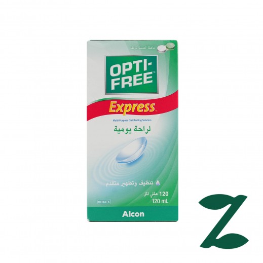 Opti Free Express Solution 120 ml - delivered by Pharmazone Pharmacy - within 2 Hours