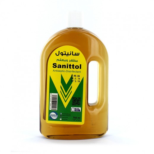 Al-Sanea Sanittol Antiseptic Disinfectant 750 ml