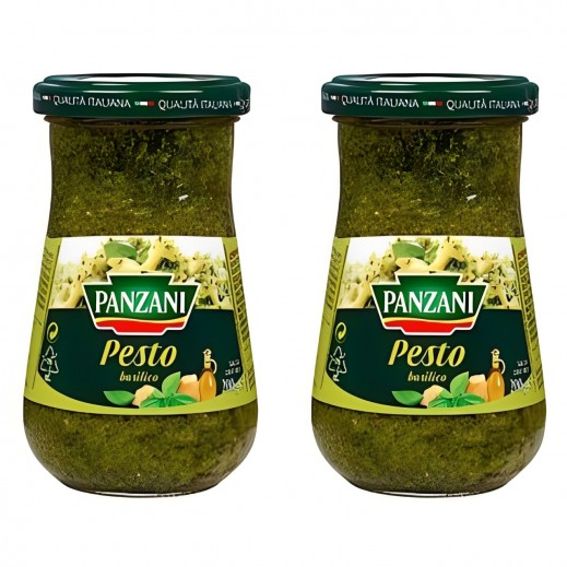 Panzani Pesto Basilico Sauce 2 x 200g