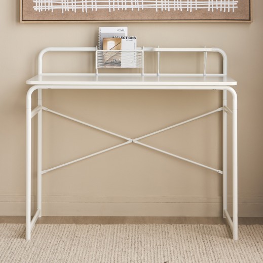 Foldable Desk With Wheels 100 × 50 × 75cm - delivered by Taw9eel Within 24 Working Hours 
