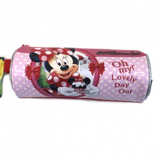 Minnie Round Pencil Case