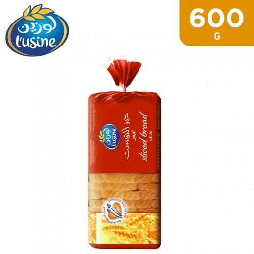 Lusine White Toast 600 g - delivered by Taw9eel Fast
