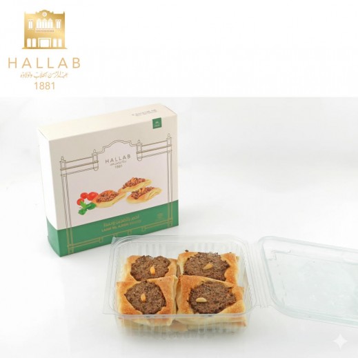 Buy Hallab Medium Frozen Lahmeh Paste 8Pcs | توصيل Taw9eel.com