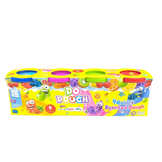 Do Dough Colors Scented Clay Set 3+ Years - 4 Pots